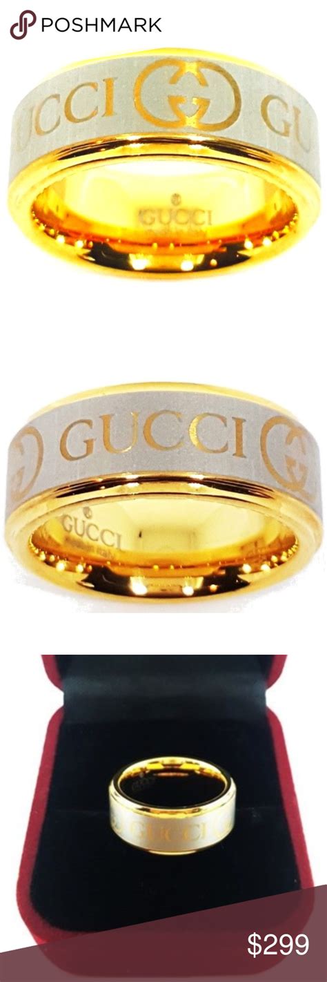 markings in gucci rings|gucci tungsten ring.